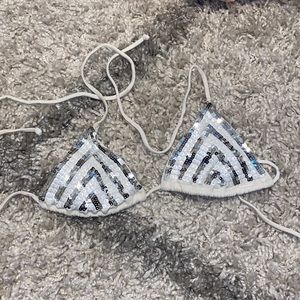 VS swim sparkle/white